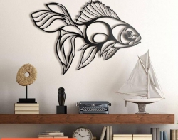 استیکر دیواری آتریکس مدل ماهی